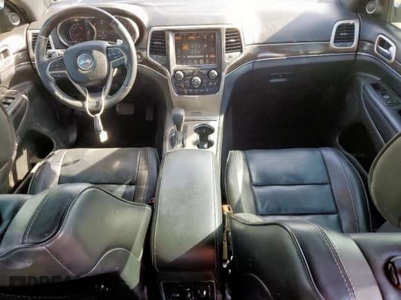 2017 Jeep Grand Cherokee Overland with VIN 1C4RJFCG0HC834375, listed as a Copart auction lot 85707185 with 138,240 mi miles and Salvage title. Bid and sale history available at DreamBid. Image 8.