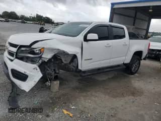 2019 Chevrolet Colorado 2WD Work Truck z VIN 1GCGSBEN2K1214249, wystawiony jako Copart lot #84964155 z przebiegiem 80 998 mil mil oraz Szkoda całkowita • Salvage title. Historia ofert i sprzedaży dostępna na DreamBid. Obrazek 1.