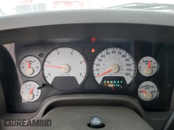 2007 Dodge RAM with VIN 3D3KS29C27G757300, listed as a Copart auction lot 82847354 with 188,774 mi miles and Salvage title. Bid and sale history available at DreamBid. Image 8.