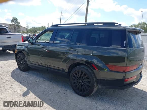 2025 Hyundai Santa Fe Calligraphy z VIN 5NMP54GL5SH093107, wystawiony jako IAAI lot #42263517 z przebiegiem 2 158 mil mil oraz . Historia ofert i sprzedaży dostępna na DreamBid. Obrazek 3.