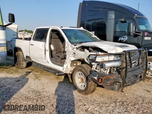 2020 Chevrolet Silverado 2500HD LTZ z VIN 1GC4YPEY5LF219250, wystawiony jako Copart lot #72065755 z przebiegiem Nie podano mil oraz Szkoda całkowita • Salvage title. Historia ofert i sprzedaży dostępna na DreamBid. Obrazek 4.