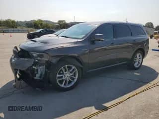 2021 Dodge Durango R/T with VIN 1C4SDHCT1MC639607, listed as a Copart auction lot 80480995 with 78,185 mi miles and Clean title. Bid and sale history available at DreamBid. Image 1.