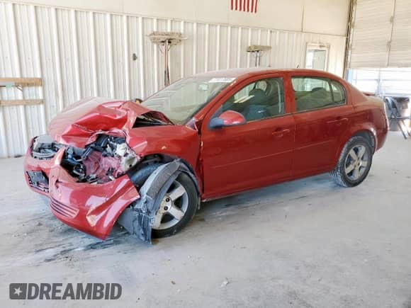 2010 Chevrolet Cobalt 1LT with VIN 1G1AD5F52A7137127, listed as a Copart auction lot 71617085 with 131,414 mi miles and Salvage title. Bid and sale history available at DreamBid. Image 1.