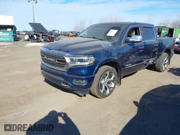 2020 Ram 1500 Limited z VIN 1C6SRFHT0LN146123, wystawiony jako IAAI lot #41407810 z przebiegiem 117 206 mil mil oraz . Historia ofert i sprzedaży dostępna na DreamBid. Obrazek 2.