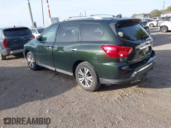 2019 Nissan Pathfinder SL with VIN 5N1DR2MN5KC631512, listed as a IAAI auction lot 40238124 with 105,743 mi miles and . Bid and sale history available at DreamBid. Image 3.