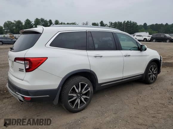 2021 Honda Pilot Touring 8-Passenger с VIN 5FNYF6H91MB061579, выставлен на аукционе Copart как лот 67826075 с пробегом 48 349 миль миль и Списание • Salvage title. История ставок и продаж доступна на DreamBid. Изображение 3.