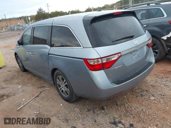 2013 Honda Odyssey EX-L с VIN 5FNRL5H66DB001116, выставлен на аукционе IAAI как лот 43389130 с пробегом 206 380 миль миль и . История ставок и продаж доступна на DreamBid. Изображение 3.