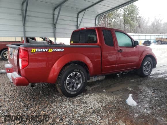 2014 Nissan Frontier SV with VIN 1N6AD0CU1EN747024, listed as a Copart auction lot 88105505 with 35,291 mi miles and Salvage title. Bid and sale history available at DreamBid. Image 3.