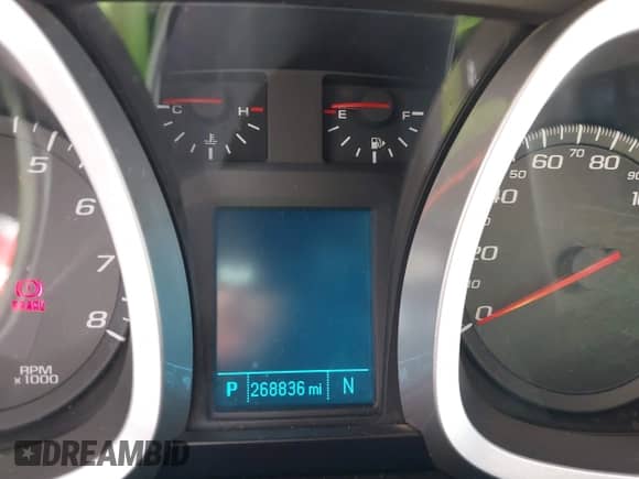 2013 Chevrolet Equinox LT с VIN 2GNALDEK1D1173492, выставлен на аукционе IAAI как лот 43209530 с пробегом 268 836 миль миль и . История ставок и продаж доступна на DreamBid. Изображение 7.