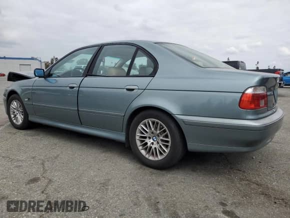 2002 BMW 5 Series 530i с VIN WBADT63472CH91851, выставлен на аукционе Copart как лот 53343275 с пробегом 161 817 миль миль и Списание • Salvage title. История ставок и продаж доступна на DreamBid. Изображение 2.