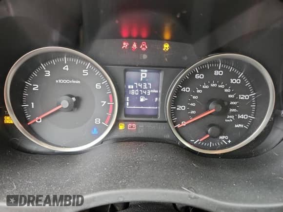 2016 Subaru Impreza Special Sports Premium с VIN JF1GPAP67GH292595, выставлен на аукционе Copart как лот 70569865 с пробегом 180 743 миль миль и Списание • Salvage title. История ставок и продаж доступна на DreamBid. Изображение 9.