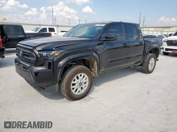 2025 Toyota Tacoma SR with VIN 3TYKD5HN2ST030728, listed as a Copart auction lot 81120525 with 5,345 mi miles and Salvage title. Bid and sale history available at DreamBid. Image 1.