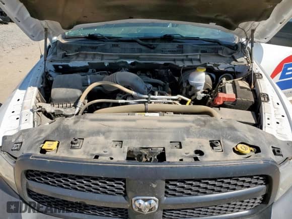 2022 Ram 1500 Tradesman with VIN 1C6RR6FT2NS247492, listed as a Copart auction lot 70780995 with 64,931 mi miles and Salvage title. Bid and sale history available at DreamBid. Image 11.