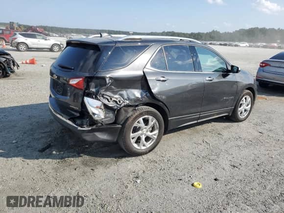 2021 Chevrolet Equinox Premier с VIN 2GNAXNEV4M6158315, выставлен на аукционе Copart как лот 71396815 с пробегом 10 638 миль миль и Списание • Salvage title. История ставок и продаж доступна на DreamBid. Изображение 3.