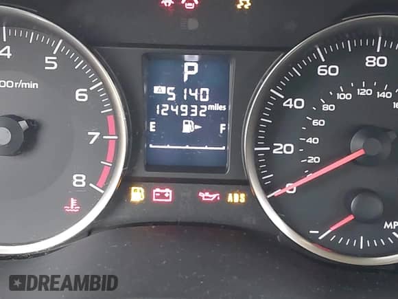 2016 Subaru Impreza with VIN JF1GJAA63GH014478, listed as a IAAI auction lot 43107017 with 124,932 mi miles and . Bid and sale history available at DreamBid. Image 7.