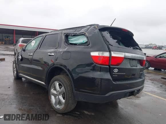 2012 Dodge Durango Citadel with VIN 1C4RDJEG4CC322246, listed as a IAAI auction lot 42409137 with 100,070 mi miles and . Bid and sale history available at DreamBid. Image 3.