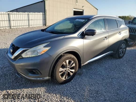 2016 Nissan Murano Platinum with VIN 5N1AZ2MG0GN109905, listed as a Copart auction lot 84561875 with 153,383 mi miles and Salvage title. Bid and sale history available at DreamBid. Image 1.