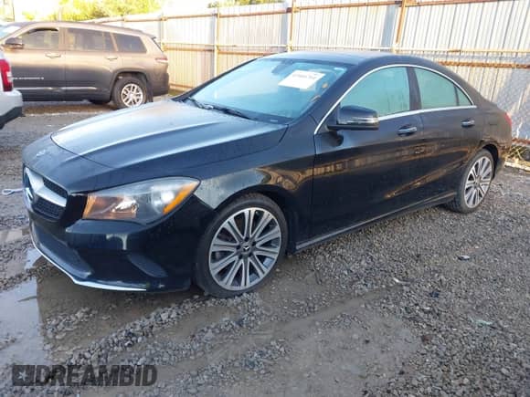 2018 Mercedes-Benz CLA 250 with VIN WDDSJ4GB3JN592444, listed as a IAAI auction lot 43466764 with 94,347 mi miles and . Bid and sale history available at DreamBid. Image 17.