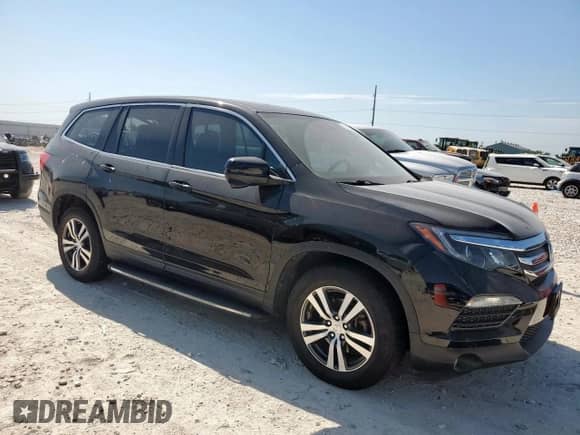 2018 Honda Pilot EX-L z VIN 5FNYF5H53JB025279, wystawiony jako Copart lot #67131265 z przebiegiem Nie podano mil oraz Szkoda całkowita • Salvage title. Historia ofert i sprzedaży dostępna na DreamBid. Obrazek 4.