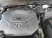 2022 Hyundai Palisade Calligraphy with VIN KM8R74HE4NU418552, listed as a Copart auction lot 90843115 with 46,550 mi miles and Salvage title. Bid and sale history available at DreamBid. Image 14.