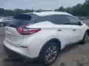 2015 Nissan Murano Platinum with VIN 5N1AZ2MH3FN263905, listed as a IAAI auction lot 42623217 with 192,726 mi miles and . Bid and sale history available at DreamBid. Image 4.