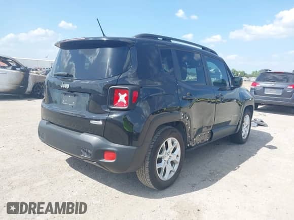 2017 Jeep Renegade Latitude z VIN ZACCJABB1HPF52076, wystawiony jako IAAI lot #42871282 z przebiegiem Nie podano mil oraz . Historia ofert i sprzedaży dostępna na DreamBid. Obrazek 4.