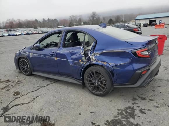 2024 Subaru WRX Premium with VIN JF1VBAH63R8816655, listed as a Copart auction lot 50356465 with 4,764 mi miles and Salvage title. Bid and sale history available at DreamBid. Image 2.