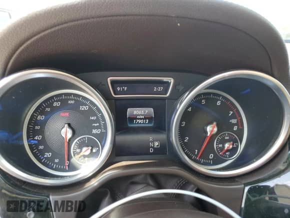 2017 Mercedes-Benz GLS 450 with VIN 4JGDF6EEXHA789119, listed as a Copart auction lot 80356525 with 179,013 mi miles and Clean title. Bid and sale history available at DreamBid. Image 9.