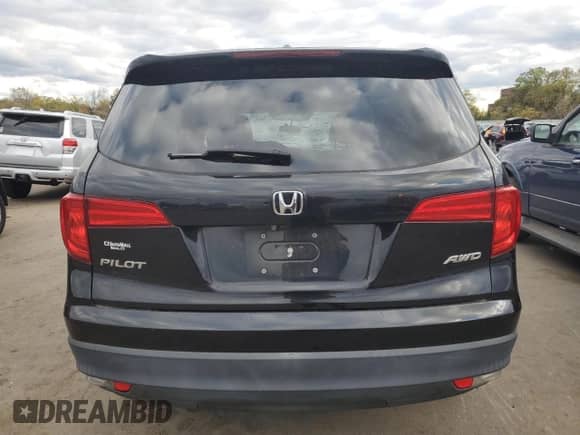 2017 Honda Pilot EX with VIN 5FNYF6H35HB015089, listed as a Copart auction lot 87449775 with 167,788 mi miles and Salvage title. Bid and sale history available at DreamBid. Image 6.