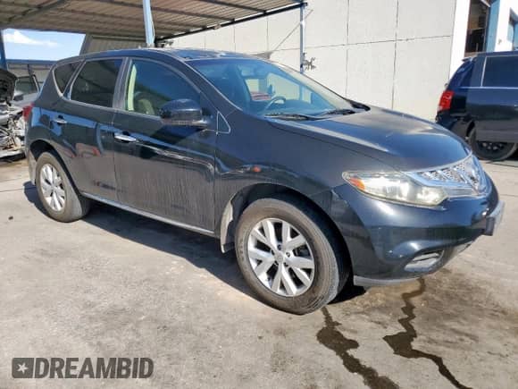 2013 Nissan Murano SL with VIN JN8AZ1MW2DW316392, listed as a Copart auction lot 72099175 with 133,369 mi miles and Clean title. Bid and sale history available at DreamBid. Image 4.