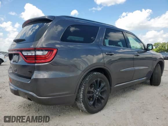 2020 Dodge Durango R/T with VIN 1C4SDHCT2LC329707, listed as a Copart auction lot 65812905 with 67,035 mi miles and Salvage title. Bid and sale history available at DreamBid. Image 3.