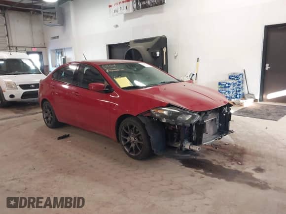 2016 Dodge Dart SXT Sport Blacktop with VIN 1C3CDFFAXGD820694, listed as a IAAI auction lot 41377312 with 152,032 mi miles and . Bid and sale history available at DreamBid. Image 1.