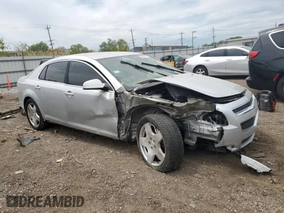 2010 Chevrolet Malibu 2LT with VIN 1G1ZD5E76AF191882, listed as a Copart auction lot 58566315 with Not provided miles and Salvage title. Bid and sale history available at DreamBid. Image 4.