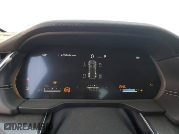 2023 Jeep Grand Cherokee Altitude with VIN 1C4RJHAG8PC517005, listed as a Copart auction lot 68127005 with 17,053 mi miles and Salvage title. Bid and sale history available at DreamBid. Image 9.