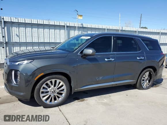 2020 Hyundai Palisade Limited with VIN KM8R5DHE3LU119508, listed as a Copart auction lot 46470854 with 76,055 mi miles and . Bid and sale history available at DreamBid. Image 1.