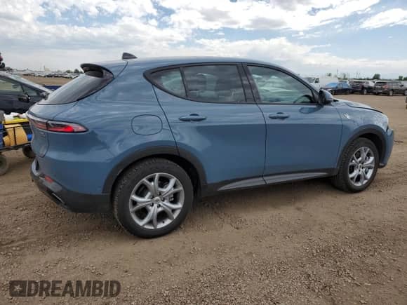 2024 Dodge Hornet R/T Plus with VIN ZACPDFDW3R3A23291, listed as a Copart auction lot 62180875 with 5,531 mi miles and Salvage title. Bid and sale history available at DreamBid. Image 3.