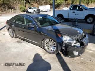 2014 Hyundai Equus Ultimate z VIN KMHGH4JH3EU085849, wystawiony jako Copart lot #82383965 z przebiegiem 67 111 mil mil oraz Szkoda całkowita • Salvage title. Historia ofert i sprzedaży dostępna na DreamBid. Obrazek 4.