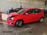 2015 Chevrolet Sonic LTZ with VIN 1G1JE6SB4F4109904, listed as a Copart auction lot 72033935 with 129,375 mi miles and Non repairable. Bid and sale history available at DreamBid. Image 1.