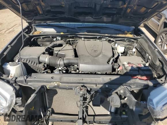 2020 Toyota Tacoma SR with VIN 3TMCZ5AN2LM367400, listed as a Copart auction lot 80845875 with 54,026 mi miles and Salvage title. Bid and sale history available at DreamBid. Image 11.
