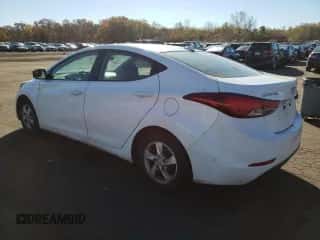 2014 Hyundai Elantra SE z VIN 5NPDH4AE0EH524058, wystawiony jako Copart lot #90017105 z przebiegiem 190 790 mil mil oraz Szkoda całkowita • Salvage title. Historia ofert i sprzedaży dostępna na DreamBid. Obrazek 2.