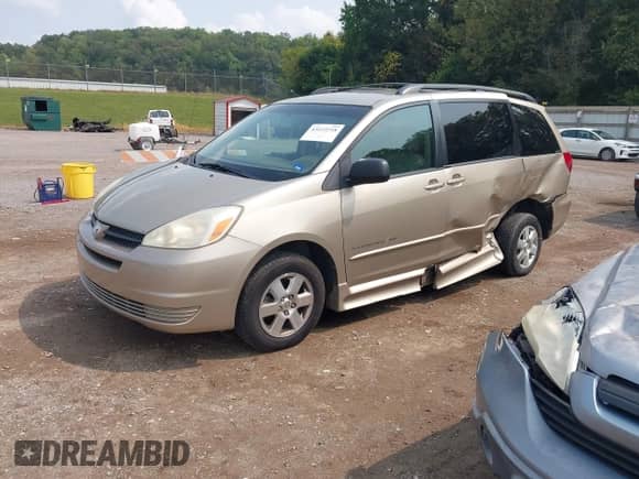 2005 Toyota Sienna CE с VIN 5TDZA23CX5S242384, выставлен на аукционе IAAI как лот 43123218 с пробегом 148 037 миль миль и . История ставок и продаж доступна на DreamBid. Изображение 2.