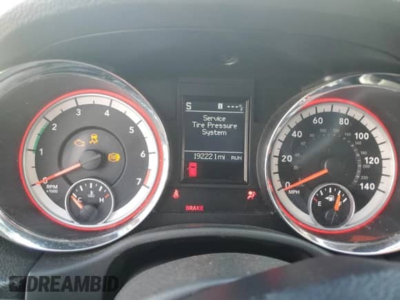 2012 Dodge Durango Crew z VIN 1C4RDJDG9CC337102, wystawiony jako Copart lot #70657495 z przebiegiem 192 221 mil mil oraz Szkoda całkowita • Salvage title. Historia ofert i sprzedaży dostępna na DreamBid. Obrazek 9.