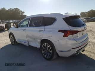 2022 Hyundai Santa Fe Calligraphy with VIN 5NMS54AL2NH422370, listed as a Copart auction lot 71980322 with 11,053 mi miles and . Bid and sale history available at DreamBid. Image 2.