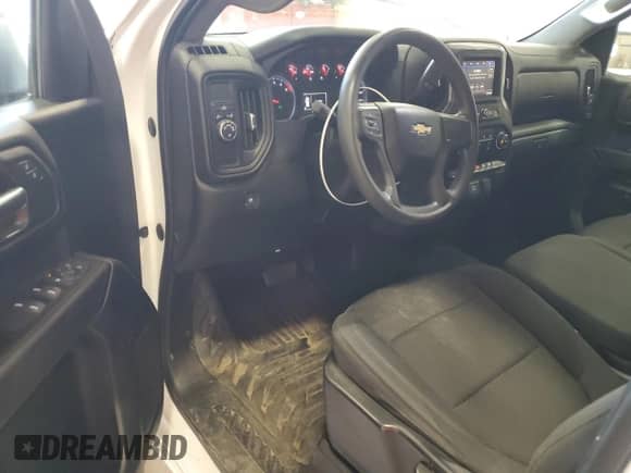 2020 Chevrolet Silverado 1500 Work Truck with VIN 1GCRWAEF6LZ283674, listed as a Copart auction lot 69839015 with 120,978 mi miles and Salvage title. Bid and sale history available at DreamBid. Image 8.