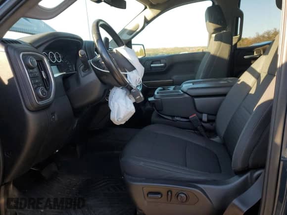 2020 Chevrolet Silverado 1500 LT with VIN 1GCRYDED3LZ338804, listed as a Copart auction lot 83993085 with 92,618 mi miles and Salvage title. Bid and sale history available at DreamBid. Image 7.