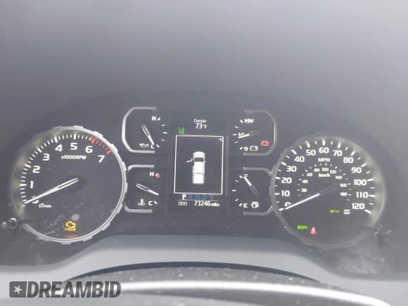 2019 Toyota Tundra SR5 с VIN 5TFAY5F15KX792392, выставлен на аукционе IAAI как лот 43157300 с пробегом 73 246 миль миль и . История ставок и продаж доступна на DreamBid. Изображение 7.
