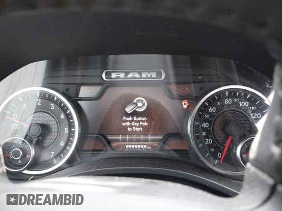2022 Ram 1500 Big Horn with VIN 1C6SRFBT5NN138689, listed as a IAAI auction lot 42007451 with 55,504 mi miles and . Bid and sale history available at DreamBid. Image 7.