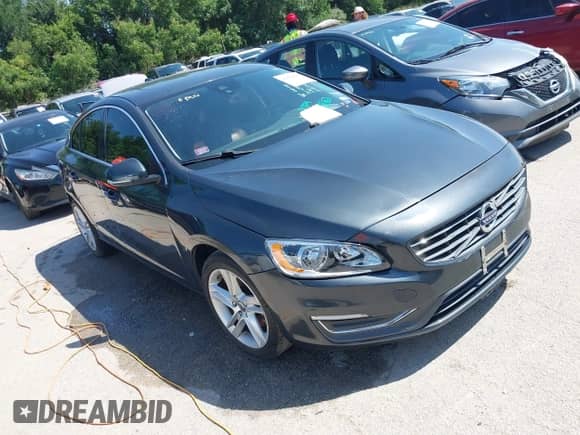 2015 Volvo S60 T5 Drive-E Premier with VIN YV140MFB6F2314941, listed as a IAAI auction lot 42484680 with 156,233 mi miles and . Bid and sale history available at DreamBid. Image 1.