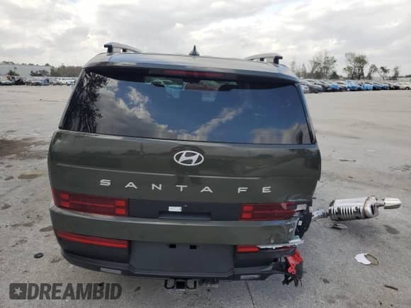 2025 Hyundai Santa Fe SEL с VIN 5NMP24GL5SH092726, выставлен на аукционе Copart как лот 41348475 с пробегом 912 миль миль и На запчасти • Non repairable. История ставок и продаж доступна на DreamBid. Изображение 6.