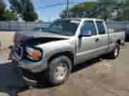 2002 GMC Sierra 1500 SLE with VIN 1GTEK19T02E203754, listed as a Copart auction lot 71672985 with 188,596 mi miles and Salvage title. Bid and sale history available at DreamBid. Image 1.